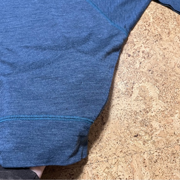 Prana Amanda Wool Blend Dolman Sleeve Top In Blue Sz S - Picture 15 of 15